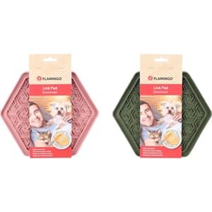 Slikkematte Jelly Rosa/Grønn 24x21cm Ass.