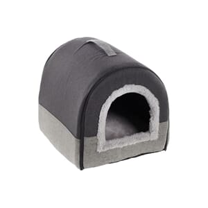 Kattehule kenzie home-zipper grey 38x38x36cm