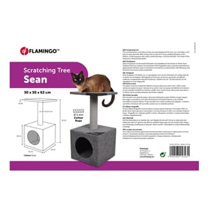 Kloremøbel Sean Grå, Hule m/Klorepost