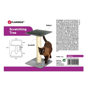 Klorestokk Pole Jannu Grå 29x29x40 cm