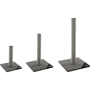 Kloketstokk Rex grå L 45x45x87cm høy