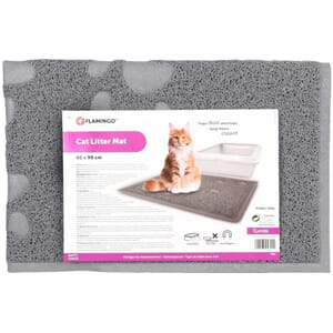 Kattesand Matte Tumbi grå 60x90cm