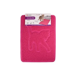 Kattesand matte Rosie Fuchsia 35x48cm