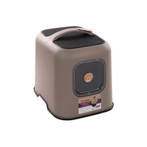 Kattetoalett Trudy Taupe 38,5x51x44,5cm