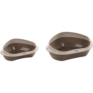 Kattebakke hjørne L Sadio taupe 58,5x48x20,5cm