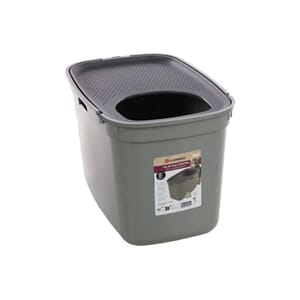 Kattetoalett hopp in Kato oliven grønn