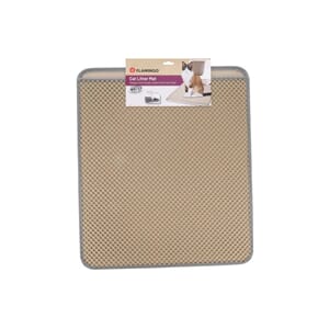 Cat Litter Mat Matz Beige 70x60x1,3cm