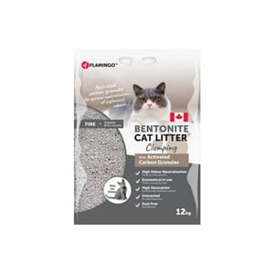 Kattesand natur med kull 12kg