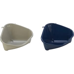 Smådyr Toalett Hjørne Kapi L Blå/Grå