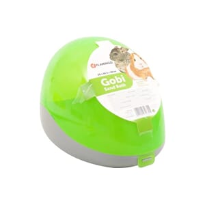 Badehus til sand, grønn til smådyr 28x18,5x18cm