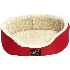 Bed small animal red 35x28x12cm