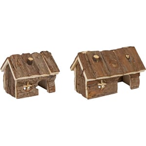 Gnagerhus gritty 14,5x11x11,5cm i tre