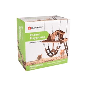 Sat Milly suspension bridge +house wood